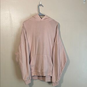 Men’s Pink Hoodie Sweater
